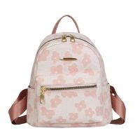 Canvas Easy Matching Backpack large capacity & soft surface floral PC