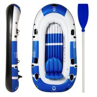 PVC Inflatable Kayak portable blue PC