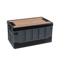 Wooden & Polypropylene-PP Outdoor & foldable & Multifunction Storage Box portable PC