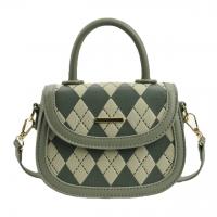 PU Leather Saddle & Easy Matching Handbag attached with hanging strap Argyle PC