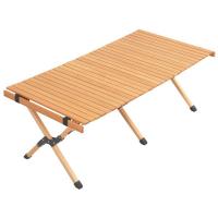 Beech wood & Aluminium Alloy Outdoor Foldable Furniture Set portable Set