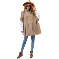 Acrylic Women Sweater & loose knitted Solid PC