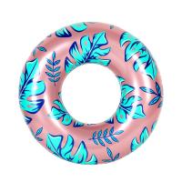 PVC Inflatable Swimming Ring thickening printed PC