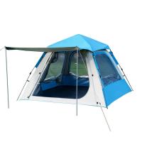 Polyester Fabrics automatic & foldable Tent portable & sun protection & waterproof Fiberglass Colour Matching PC