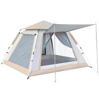 Mesh Fabric & Oxford automatic & windproof & Waterproof Tent sun protection Fiberglass gray PC