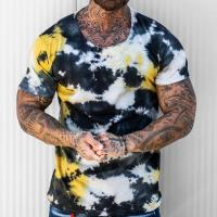 Polyester Plus Size Men Short Sleeve T-Shirt & loose printed PC