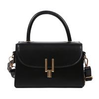 PU Leather Box Bag & Easy Matching Handbag attached with hanging strap Solid PC