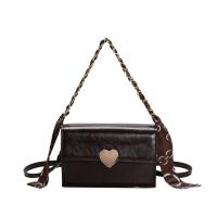 PU Leather cross body & Easy Matching Shoulder Bag soft surface heart pattern PC