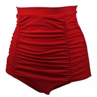 Polyester Women Swimming Brief & breathable patchwork Solid PC