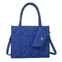 PU Leather Easy Matching Crossbody Bag soft surface geometric PC