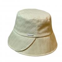 Polyester Easy Matching & windproof Bucket Hat sun protection patchwork Solid PC