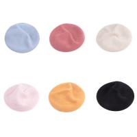 リネン ベレー 帽 ニット 単色 選択のためのより多くの色 一つ