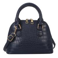 PU Leather cross body & Easy Matching Handbag soft surface crocodile grain PC