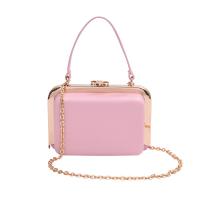 PU Leather Box Bag & Easy Matching Handbag & attached with hanging strap Solid PC