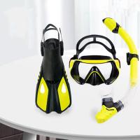 PC-Polycarbonate & Silicone Snorkel Set diving masks three piece Set
