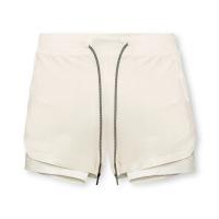 Spandex & Polyester Men Cargo Shorts & with pocket plain dyed Solid PC
