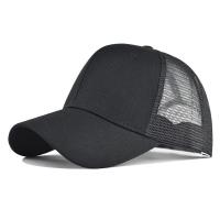 Mesh Fabric & Cotton Baseball Cap sun protection & adjustable : PC