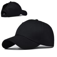 Cotton Ponytail Hat sun protection & for women & adjustable Solid : PC