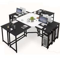 Oak Concise PC Desk durable Solid PC