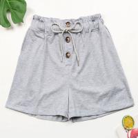 Polyester Women Hot Pant & loose gray PC