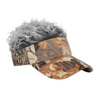 Cotton Wig Hat sun protection & adjustable printed camouflage : PC