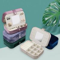 Flannelette Jewelry Storage Case dustproof & portable PC