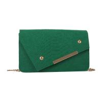 PU Leather Box Bag & Easy Matching Crossbody Bag soft surface crocodile grain PC