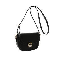 PU Leather cross body & Concise & Easy Matching Shoulder Bag soft surface Solid PC