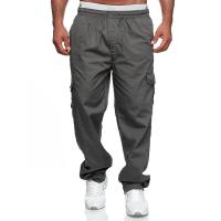 Polyester Plus Size Men Casual Pants & loose Solid PC