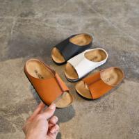 Microfiber PU Synthetic Leather Beach Slippers & breathable Pair