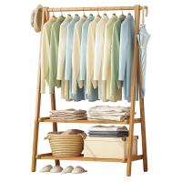 Moso Bamboo Storage Rack Clothes Hanging Rack for storage Solid PC