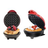 Stainless Steel & Plastic Waffler Maker different power plug style for choose & durable & non-stick Solid PC