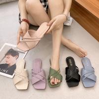 Viskose & Synthetisches Leder Frauen Sandalen, mehr Farben zur Auswahl,  Paar