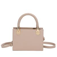 PU Leather Concise & Easy Matching Handbag soft surface & attached with hanging strap Solid PC