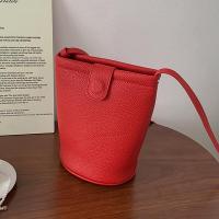 PU Leather Bucket Bag Crossbody Bag soft surface PC