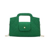 Felt Box Bag & Easy Matching Handbag attached with hanging strap Argyle PC