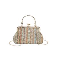 Straw Shell Shape & Easy Matching Handbag attached with hanging strap PC