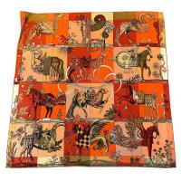 Silk Women Scarf can be use as shawl & thermal printed animal prints PC