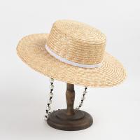 Paille Chapeau de paille de protection solaire Tisser Solide plus de couleurs pour le choix pièce