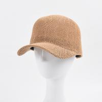 Straw Easy Matching Flatcap perspire & sun protection & breathable weave Solid PC