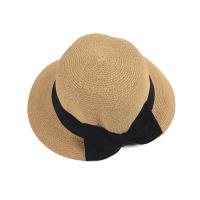 Straw Easy Matching Sun Protection Straw Hat perspire & sun protection & breathable weave floral PC
