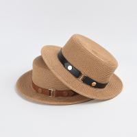 Straw Outdoor & Easy Matching Sun Protection Straw Hat perspire & breathable weave Solid PC