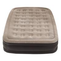 Flocking Fabric & PVC foldable Inflatable Bed Mattress portable & thickening coffee PC