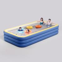 PVC Inflatable Inflatable Pool blue PC