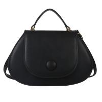 PU Leather Saddle & Easy Matching Handbag attached with hanging strap Solid PC