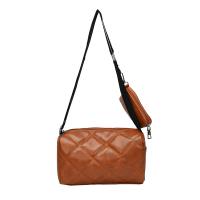 PU Leather With Coin Purse & Easy Matching Shoulder Bag soft surface & One Shoulder Argyle PC