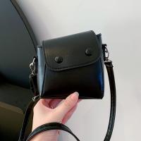 PU Leather Easy Matching Shoulder Bag soft surface & attached with hanging strap Solid PC