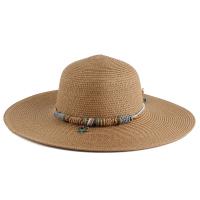 Straw windproof Sun Protection Straw Hat sun protection & breathable PC