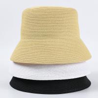 Paja Pasarela sombrero de paja, Sólido, más colores para elegir,  trozo