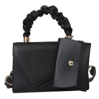 PU Leather With Coin Purse Handbag Solid PC